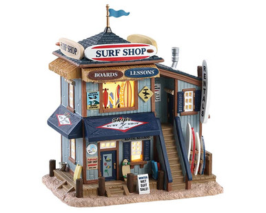 85339 - Skip's Surf Shop - Lemax Plymouth Corners