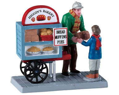 92749 - Delivery Bread Cart - Lemax Figurines