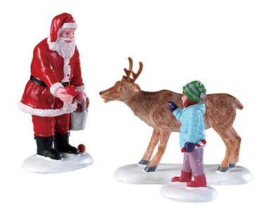 92752 - Reindeer Goodies, Set of 3 - Lemax Figurines