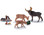 92771 - Wild Animals, Set of 5 - Lemax Figurines
