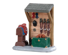 94549 - Horse Tack Station - Lemax Misc. Accessories
