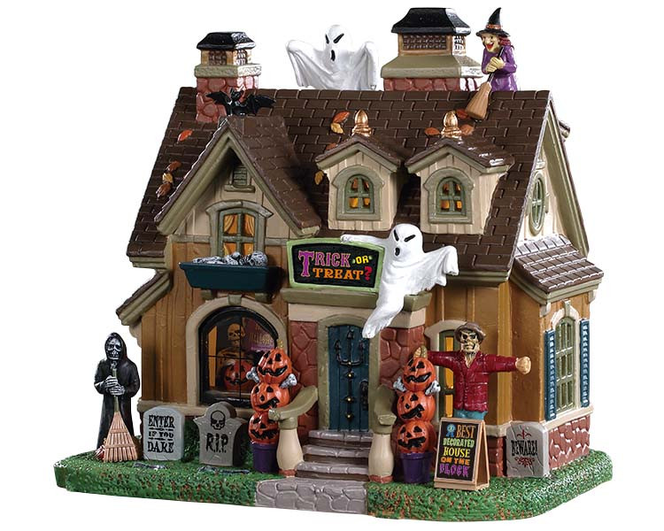 95455 Spooky Winner Lemax Spooky Town Houses Villages Of Fun