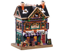95459 - Best Buds Dog Supply Store - Lemax Spooky Town Houses
