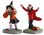 02903 - Terrified Trick-Or-Treaters, Set of 2 - Lemax Spooky Town Figurines