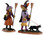 02907 - Witches Night Out, Set of 2 - Lemax Spooky Town Figurines