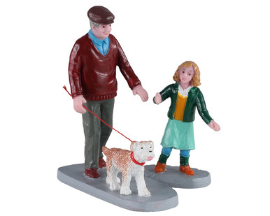 02926 - Afternoon Stroll, Set of 2 - Lemax Figurines
