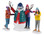02940 - Snowman Selfie, Set of 3 - Lemax Figurines