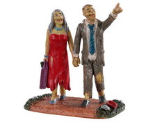 02963 - Graveyard Partygoers - Lemax Spooky Town Figurines