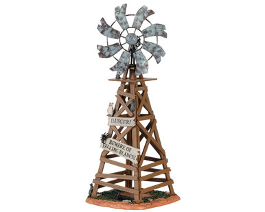 03508 - Spooky Windmill - Lemax Spooky Town Accessories