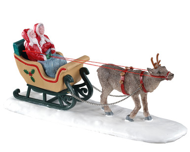 03514 - North Pole Sleigh Ride - Lemax Table Pieces