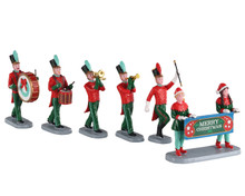 03515 - Christmas on Parade, Set of 6 - Lemax Table Pieces