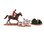 03530 - Fox Hunt, Set of 5 - Lemax Table Pieces