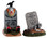 04711 - Crazy Headstones, Set of 2 - Lemax Spooky Town Accessories