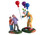 12009 - Creepy Balloon Seller, Set of 2 - Lemax Spooky Town Figurines
