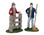 12017 - Friendly Neighbors, Set of 2 - Lemax Figurines