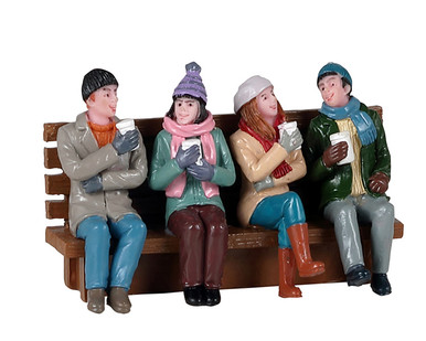 12040 - Coffee and Friends - Lemax Figurines