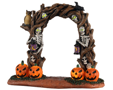 14826 - Horror Arch, Battery-Operated (4.5v) - Lemax Spooky Town Accessories