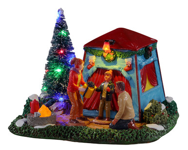 14840 - The Festive Outdoors, Battery-Operated (4.5v) - Lemax Table Pieces