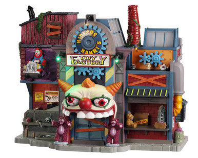 05603 - Hideous Harry's Toy Factory, with 4.5v Adaptor - Lemax Spooky Town Houses