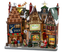 15739 - Christmas City, Battery-Operated (4.5v) - Lemax Facades 