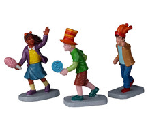 22115 - Time for Fun!, Set of 3 - Lemax Christmas Village Figurines