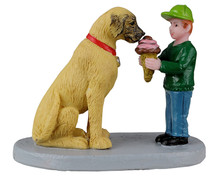22122 - Best Friends Share - Lemax Christmas Village Figurines