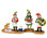 22137 - Crafty Elves, Set of 3 - Lemax Christmas Village Figurines