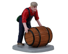 22140 - The Wine Barrel - Lemax Christmas Village Figurines