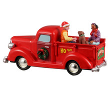 24013 - Jolly Joyride Carols - Lemax Trains & Vehicles;Lemax Christmas Village Table Pieces