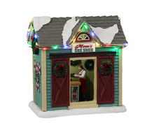 24963 - Mom's She Shed, Battery-Operated (4.5-Volt) - Lemax Christmas Village Table Pieces