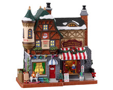 15798 - Santa's List Toy Shop - Lemax Caddington Village Christmas Houses & Buildings