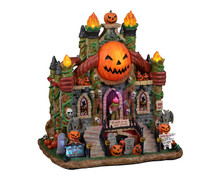 25841 - Crypt of the Lost Pumpkin Souls, with 4.5-Volt Adaptor - Lemax Spooky Town Halloween Village Houses & Buildings
