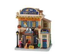 25853 - Bailey & Bella Pet Shop - Lemax Spooky Town Halloween Village Houses & Buildings