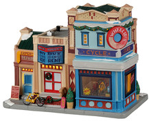 25891 - Wheelie's Cycle and Skate Shop - Lemax Caddington Village Christmas Houses & Buildings