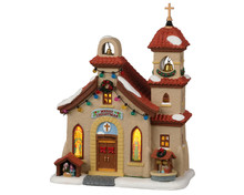 25892 - San Santiago Parish - Lemax Caddington Village Christmas Houses & Buildings