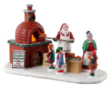 34086 - Mrs. Claus' Gingerbread Bake, Battery-Operated (4.5-Volt) - Lemax Table Pieces