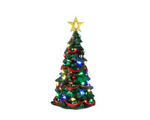 34101 - Joyful Christmas Tree, Battery-Operated (4.5-Volt) - Lemax Trees