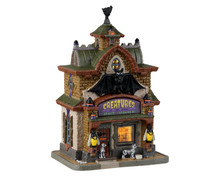 35013 - Creatures of the Night Pet Shop - Lemax Spooky Town Houses