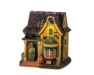 44358 - Gentleman Ghouls Treats, AC Adaptable - Lemax Spooky Town Accessories