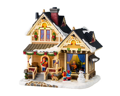 45221 - Christmas Eve at Grandma's, Battery-Operated (4.5-Volt) - Lemax Caddington Village