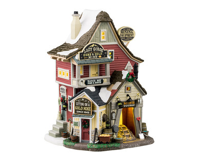 45233 - Lazy Gorge Gems & Gold Mine - Lemax Christmas Village Vail Village