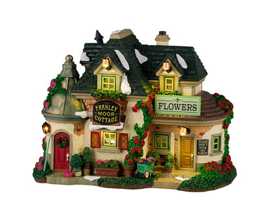 45237 - Farnley Moor Cottage, Battery-Operated (4.5-Volt) - Lemax Caddington Village