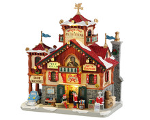 45266 - North Pole Outfitters, Battery-Operated (4.5-Volt) - Lemax Christmas Village Santa's Wonderland