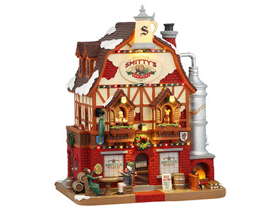 45223 - Smitty's Brewery, Battery-Operated (4.5-Volt) - Lemax Caddington Village