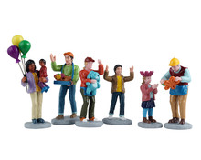 52520 - Fun At the Carnival, Set of 6 - Lemax Figurines