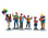 52520 - Fun At the Carnival, Set of 6 - Lemax Figurines