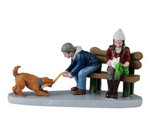 52525 - Playful Pups - Lemax Figurines