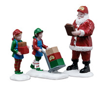 52526 - Ready for Shipping, Set of 3 - Lemax Figurines