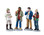 52530 - Food Truck Patrons, Set of 4 - Lemax Figurines
