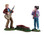 52531 - Rockin' Billy, Set of 3 - Lemax Figurines